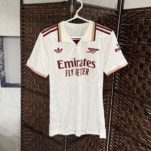 Arsenal 2026 Away White Jersey